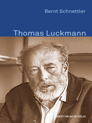 cover image of Thomas Luckmann